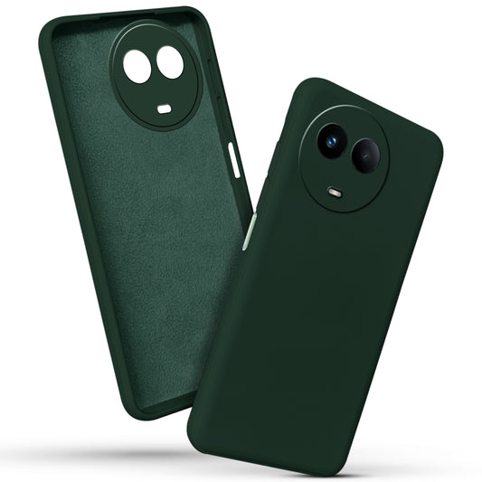 Premium Matte Silicone Back Cover for Realme 11x 5G