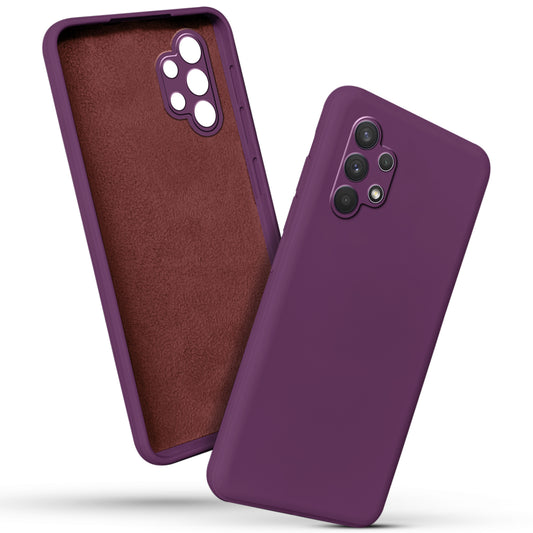 Premium Matte Silicone Back Cover for Samsung A32 4G