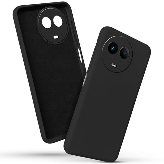 Premium Matte Silicone Back Cover for Realme 11x 5G