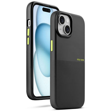 Premium Soft Silicone Back Cover for Apple iPhone 15 with Wireless Charging Support & Microfiber Interior