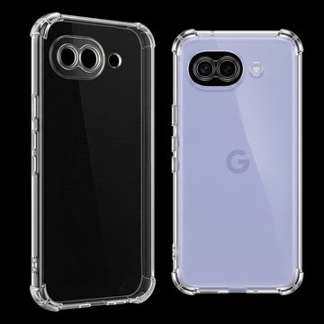 Sleek Crystal Clear Soft TPU Transparent Back Cover for Google Pixel 10A