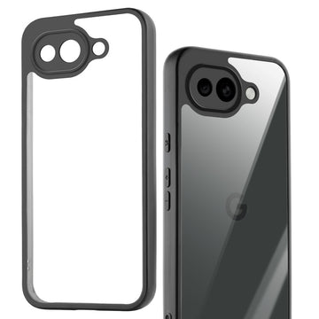 Clear Protective Back Cover with Flexible Sides and Hard Back for Google Pixel 10A 5G