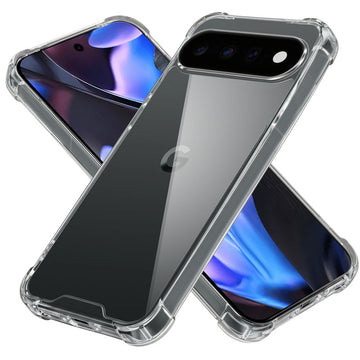 Shockproof Hybrid Transparent Phone Case For Google Pixel 11 5G with Hard Back and Soft Bumper for Maximum Protection