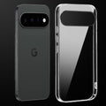 Transparent anti-yellow hard back case fitted on Google Pixel 11 5G showing full back coverage and camera protection