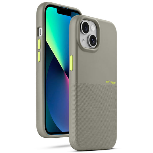 Premium Soft Silicone Back Cover for Apple iPhone 13 with Wireless Charging Support & Microfiber Interior
