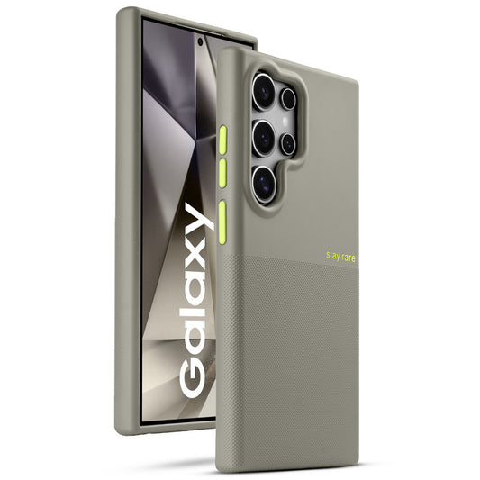 Premium Soft Silicone Back Cover for Samsung S24 Ultra 5G with Wireless Charging Support & Microfiber Interior
