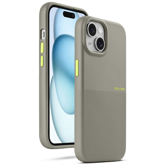 Premium Soft Silicone Back Cover for Apple iPhone 15 with Wireless Charging Support & Microfiber Interior