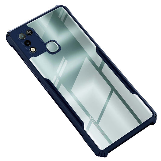 Premium Acrylic Transparent Back Cover for Infinix Hot 10 Play