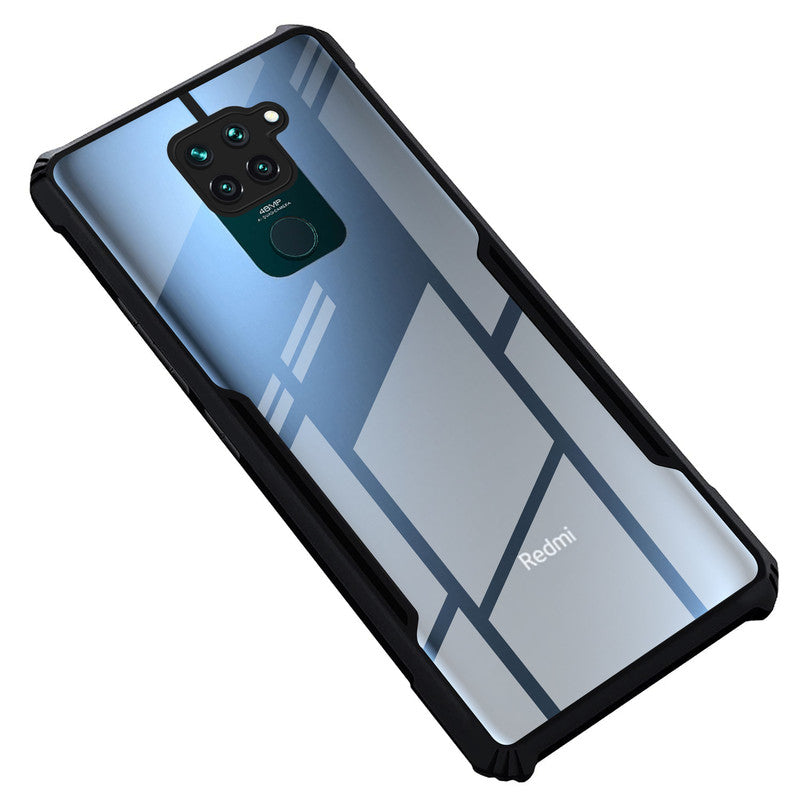 Premium Acrylic Transparent Back Cover for Redmi Note 9