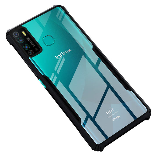 Premium Acrylic Transparent Back Cover for Infinix Hot 9