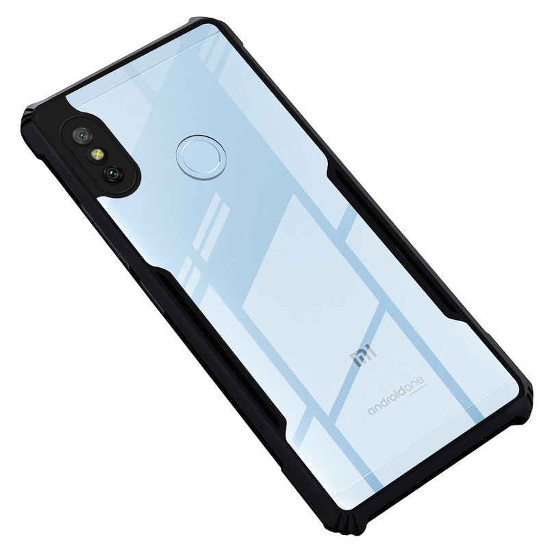 Premium Acrylic Transparent Back Cover for Redmi 6 Pro