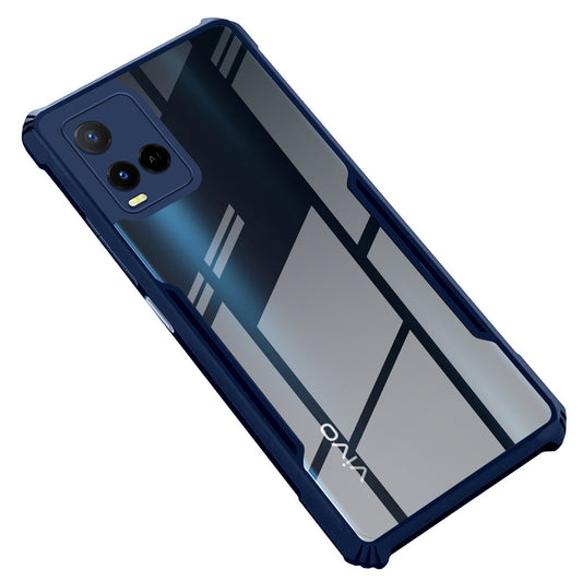 Premium Acrylic Transparent Back Cover for Vivo Y21 2021