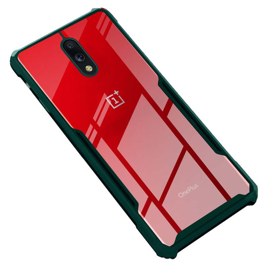 Premium Acrylic Transparent Back Cover for Oneplus 7