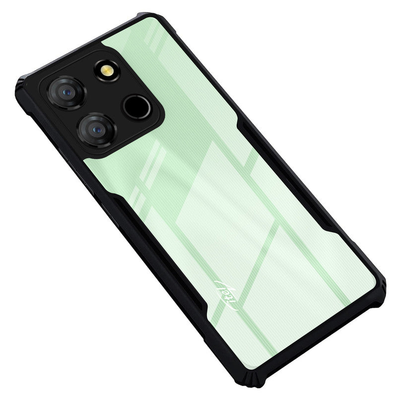 Premium Acrylic Transparent Back Cover for Itel A60
