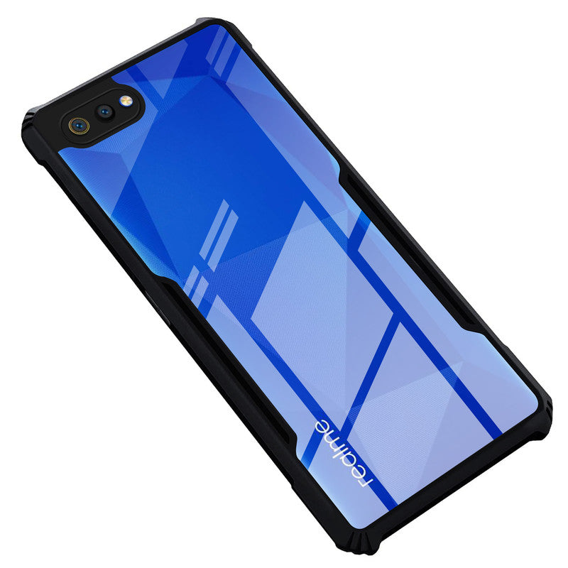 Premium Acrylic Transparent Back Cover for Realme C2