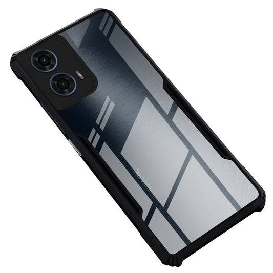 Premium Acrylic Transparent Back Cover for Motorola G24