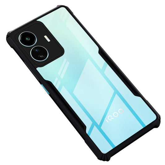 Premium Acrylic Transparent Back Cover for iQOO Z6 Lite