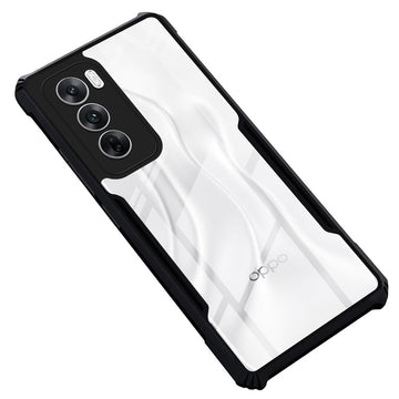 Premium Acrylic Transparent Back Cover for Oppo Reno 12 5G