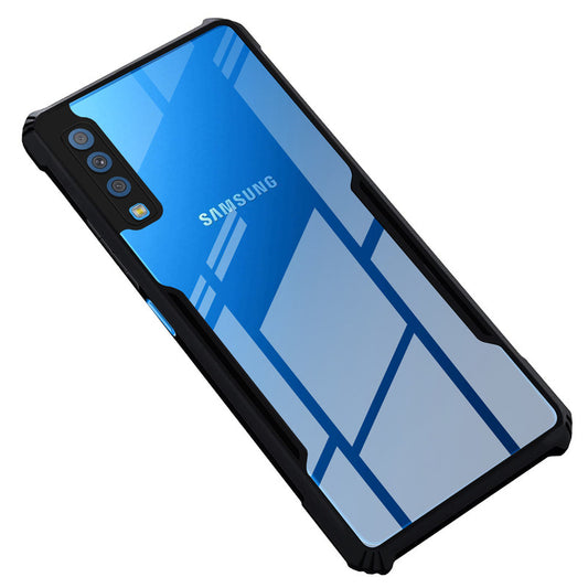 Premium Acrylic Transparent Back Cover for Samsung A7 2018