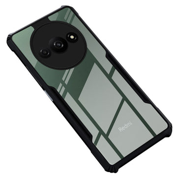 Premium Acrylic Transparent Back Cover for Redmi A3 2024