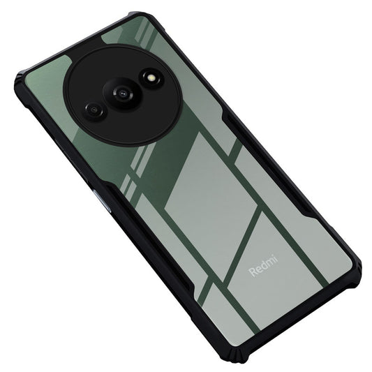 Premium Acrylic Transparent Back Cover for Redmi A3 2024