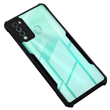 Premium Acrylic Transparent Back Cover for Itel Vision 2