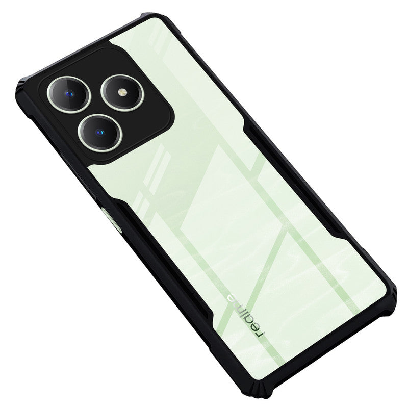 Premium Acrylic Transparent Back Cover for Realme C63