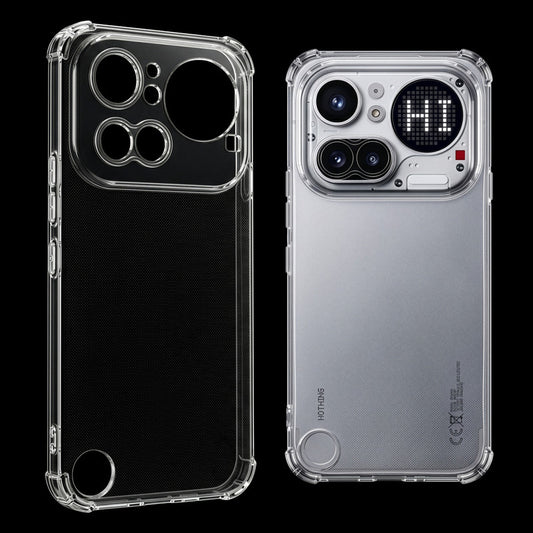 Sleek Crystal Clear Soft TPU Transparent Back Cover for Nothing Phone 4A Pro 5G