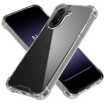 Shockproof Hybrid Transparent Phone Case For OnePlus Nord CE 5 5G with Hard Back and Soft Bumper for Maximum Protection