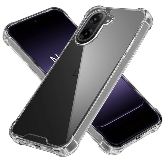 Shockproof Hybrid Transparent Phone Case For OnePlus Nord CE 5 5G with Hard Back and Soft Bumper for Maximum Protection