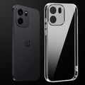 Transparent anti-yellow hard back case fitted on OnePlus Nord CE 6 5G showing full back coverage and camera protection