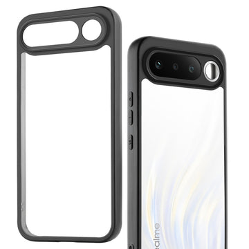 Clear Protective Back Cover with Flexible Sides and Hard Back for Realme 16 5G