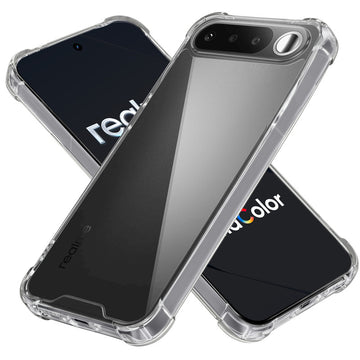 Shockproof Hybrid Transparent Phone Case For Realme 16 5G with Hard Back and Soft Bumper for Maximum Protection