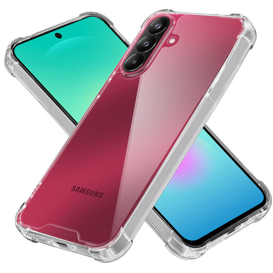 Shockproof Hybrid Transparent Phone Case For Samsung M47 5G with Hard Back and Soft Bumper for Maximum Protection