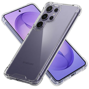 Shockproof Hybrid Transparent Phone Case For Samsung S26 Ultra 5G with Hard Back and Soft Bumper for Maximum Protection