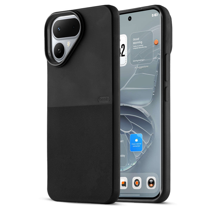 Silicone Matte Back Cover with Textured Grip & Camera Ring Protection for Tecno Pova Curve 2 5G