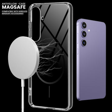 Crystal Clear Anti-Yellowing Magsafe Case For Samsung S23 FE 5G