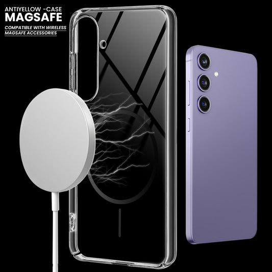 Crystal Clear Anti-Yellowing Magsafe Case For Samsung S23 FE 5G