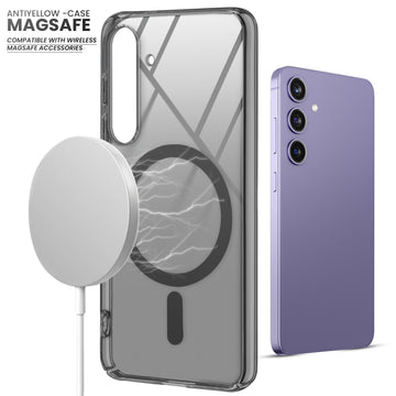 Crystal Clear Hard Back Anti-Yellowing with MagSafe Compatibility Phone Case For Samsung A16 5G