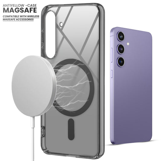 Crystal Clear Hard Back Anti-Yellowing with MagSafe Compatibility Phone Case For Samsung A15 5G