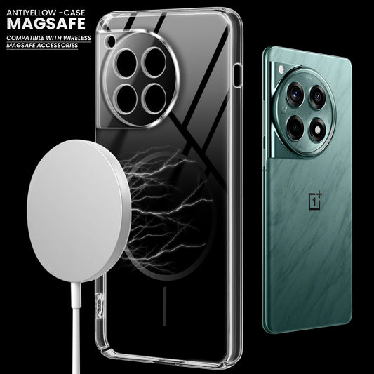 Crystal Clear Anti-Yellowing Magsafe Case For OnePlus 12R