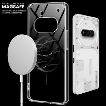 Crystal Clear Anti-Yellowing Magsafe Case For Nothing Phone 3A 5G
