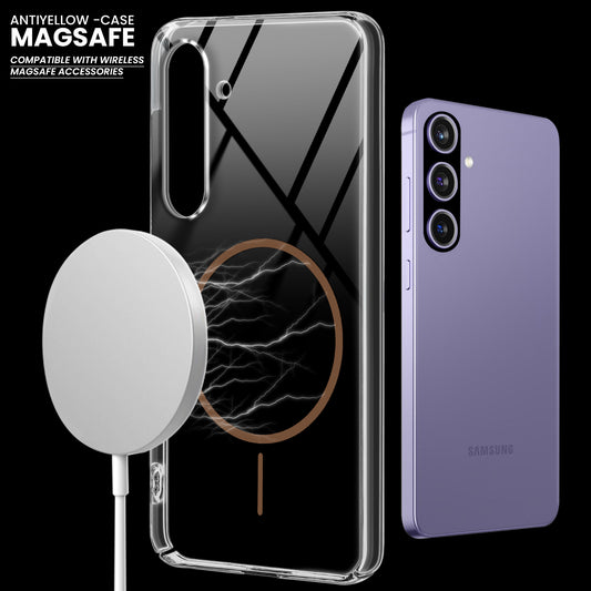 Crystal Clear Anti-Yellowing Magsafe Case For Samsung A26 5G