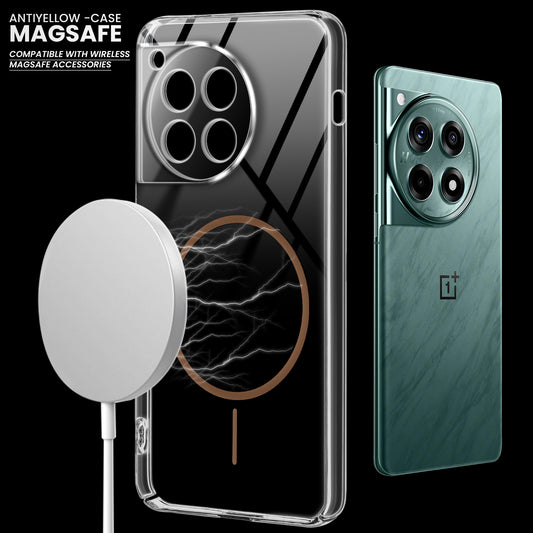 Crystal Clear Anti-Yellowing Magsafe Case For OnePlus 12R