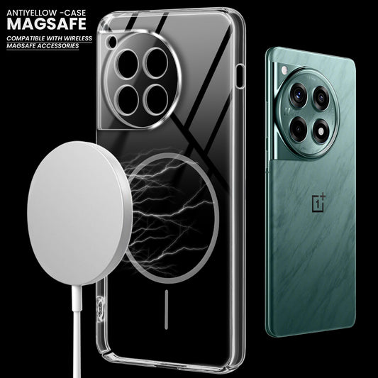 Crystal Clear Anti-Yellowing Magsafe Case For OnePlus 12R