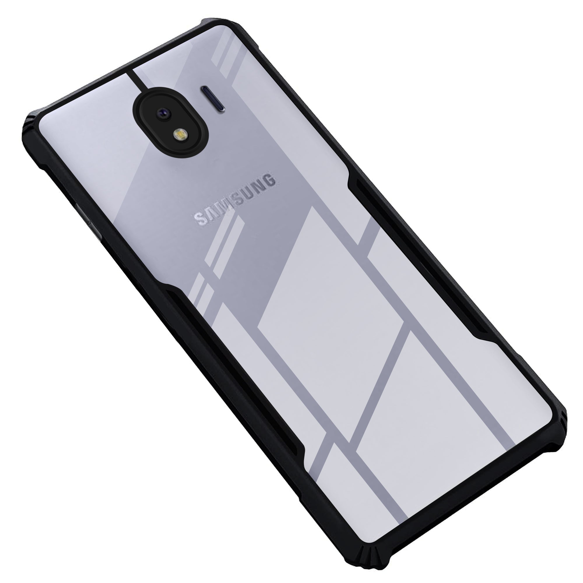 Premium Acrylic Transparent Back Cover for Samsung  J4