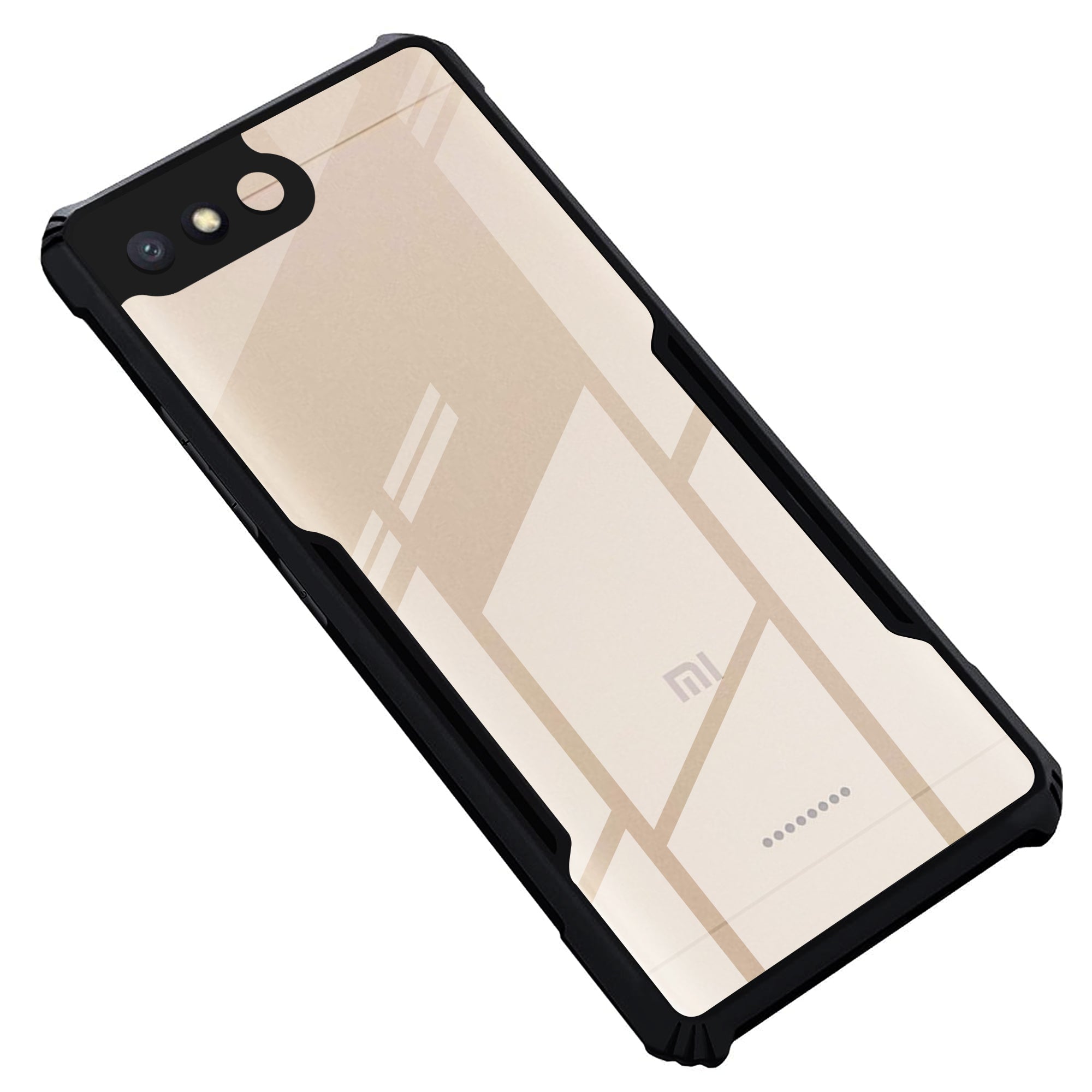 Premium Acrylic Transparent Back Cover for Redmi 6A