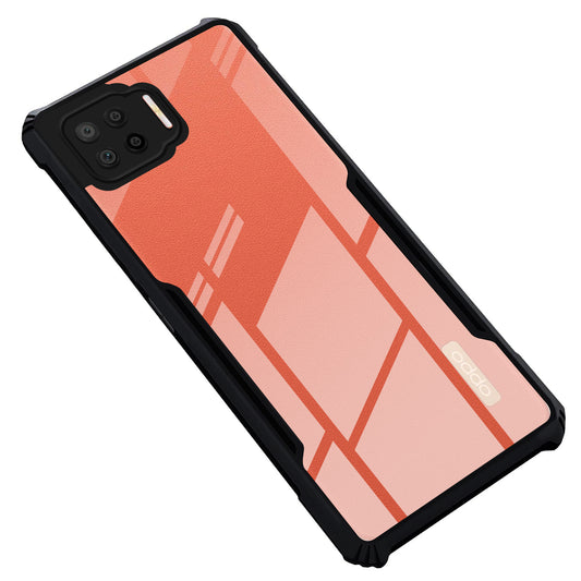 Premium Acrylic Transparent Back Cover for Oppo F17 Pro