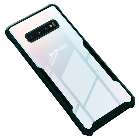 Premium Acrylic Transparent Back Cover for Samsung S10 Plus