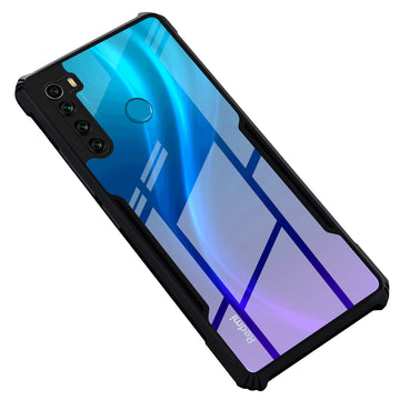 Premium Acrylic Transparent Back Cover for Redmi Note 8